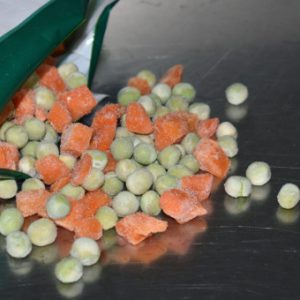 Import forzen peas and carrots - Intrade