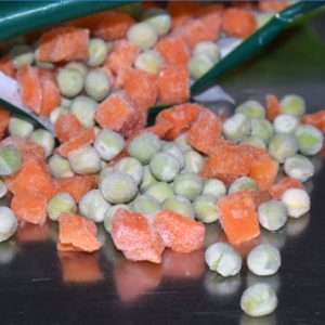 Import frozen peas & carrots - Intrade